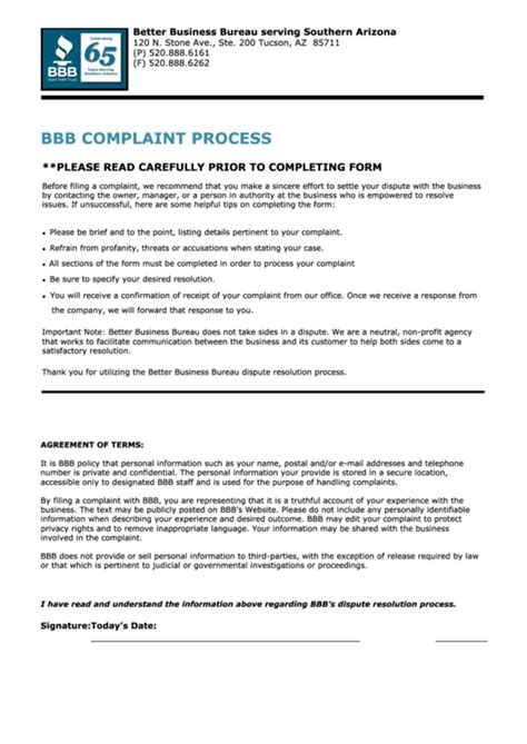 file complaint with bbb|respond.bbb.org letter.